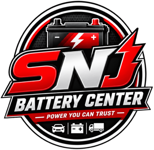 SNJ Battery Center Logo
